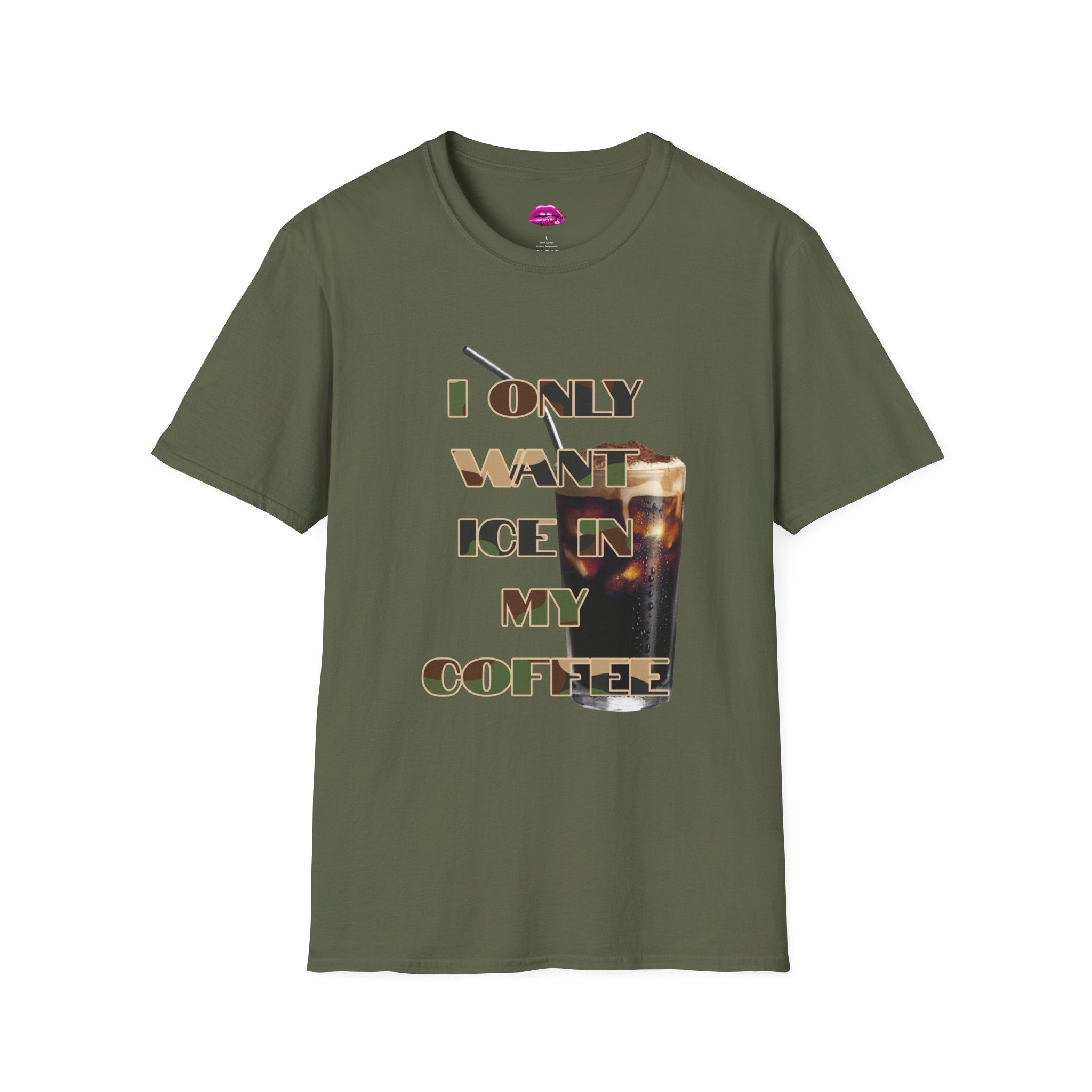 "I Only Want ICE In My Coffee" Streetwear Tee