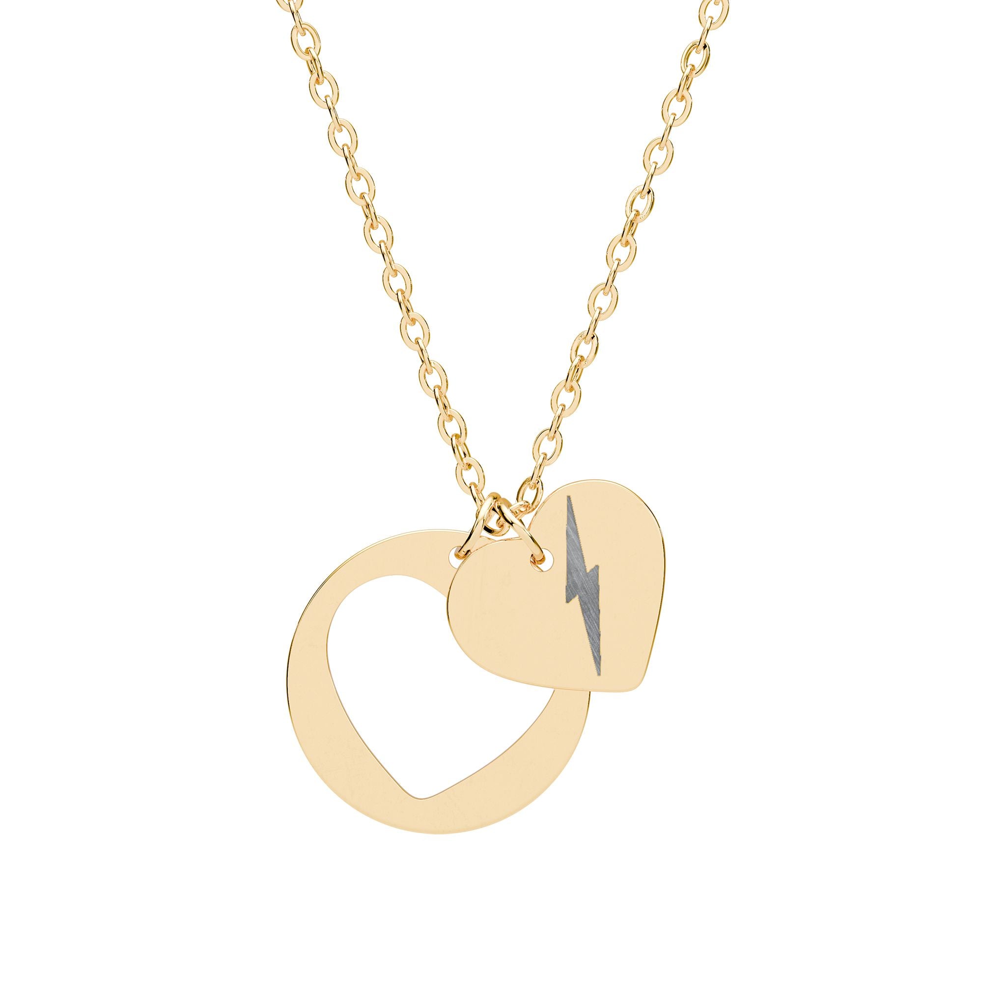 Broken Heart Pendant - Split But Still Shining