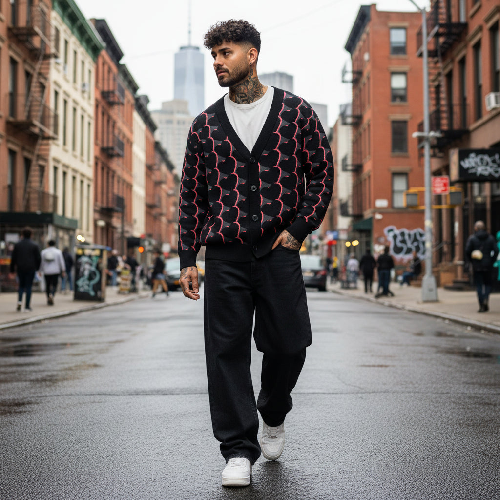 "Dark Hearted" Unisex Cardigan