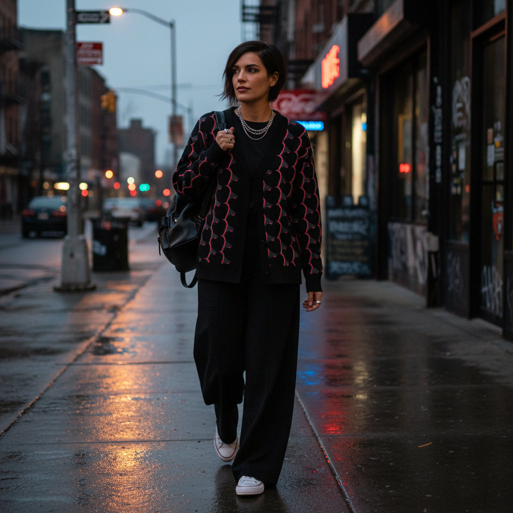 "Dark Hearted" Unisex Cardigan