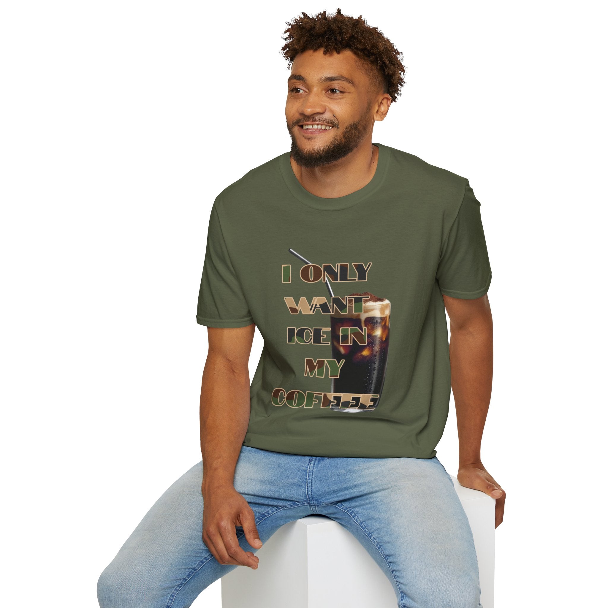 "I Only Want ICE In My Coffee" Streetwear Tee