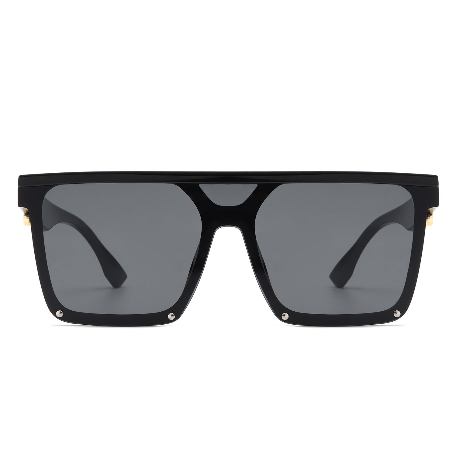 Oversized Square Flat Top Sunglasses