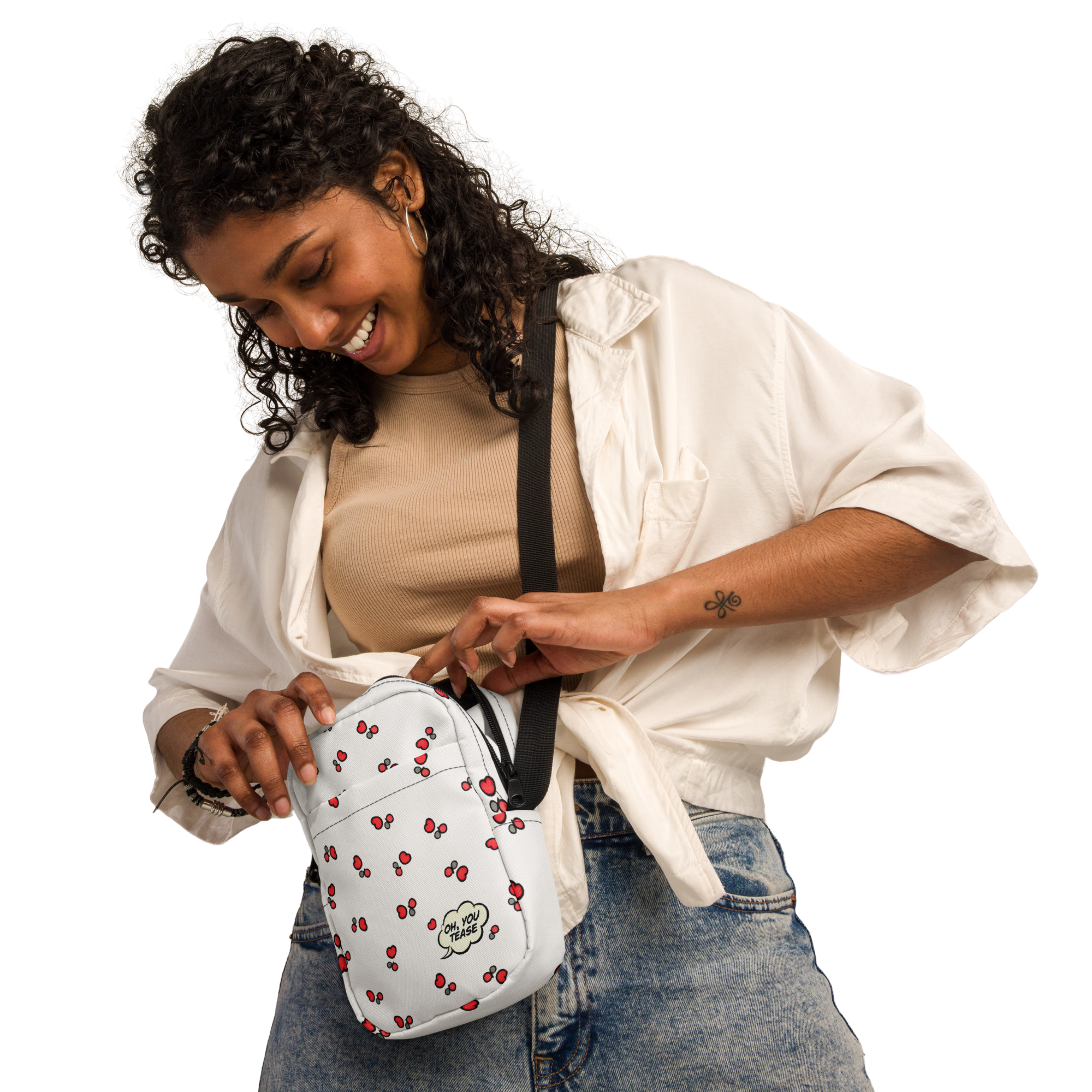 "Oh, You Tease" Crossbody