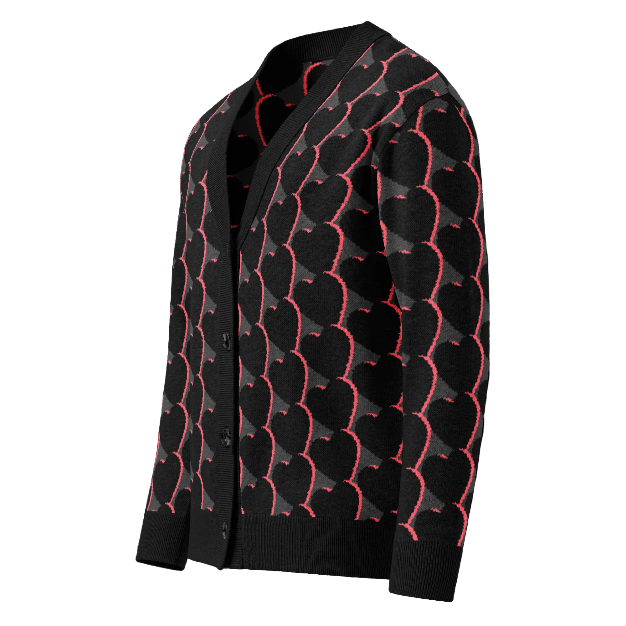 "Dark Hearted" Unisex Cardigan