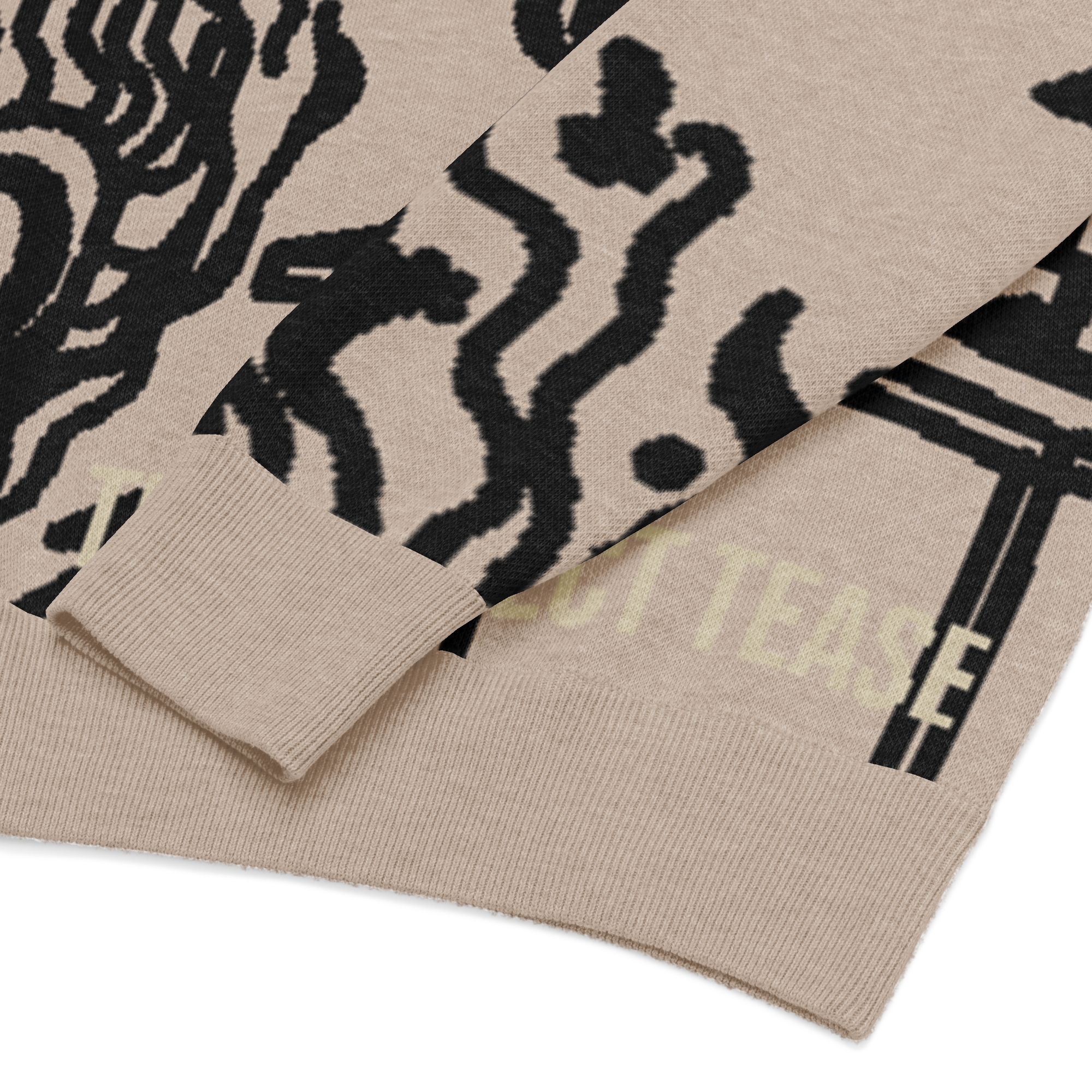 Cosmic Hearts - Relaxed fit crew neck sweater