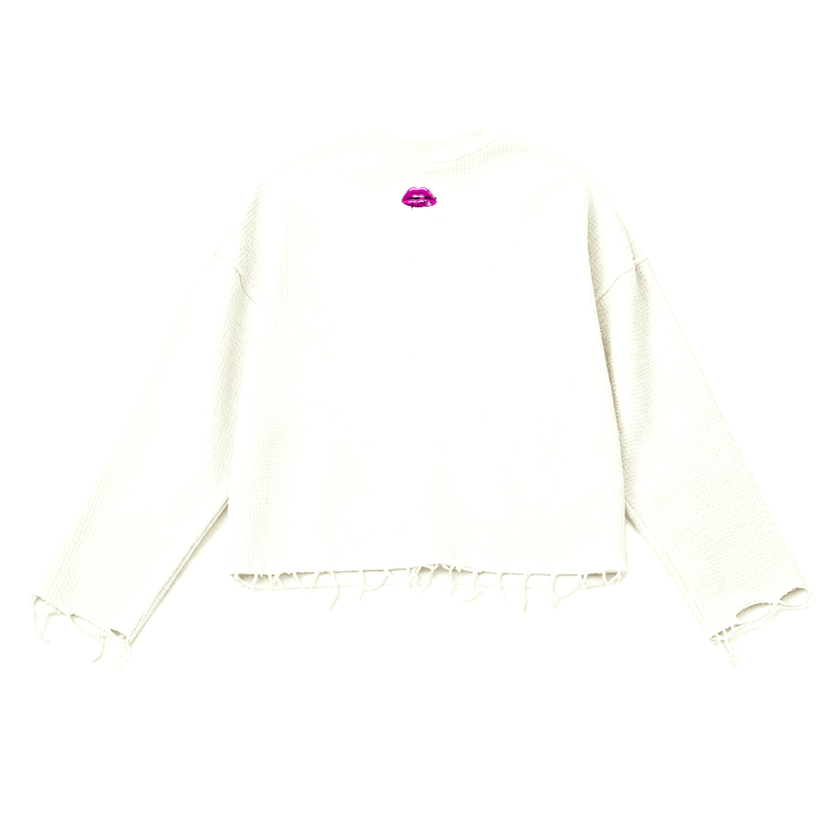 "Handle With Tease" Heavyweight Waffle Knit