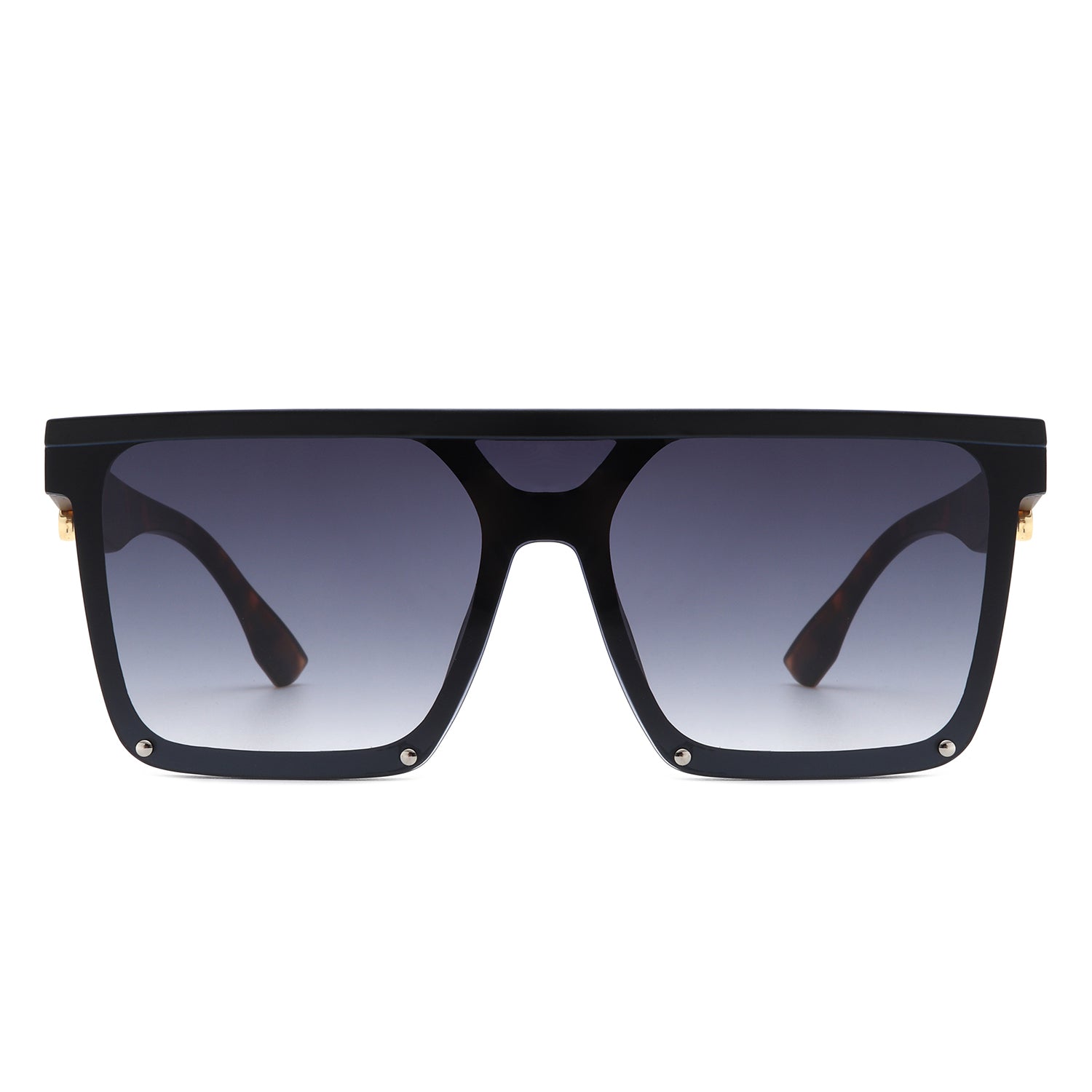 Oversized Square Flat Top Sunglasses