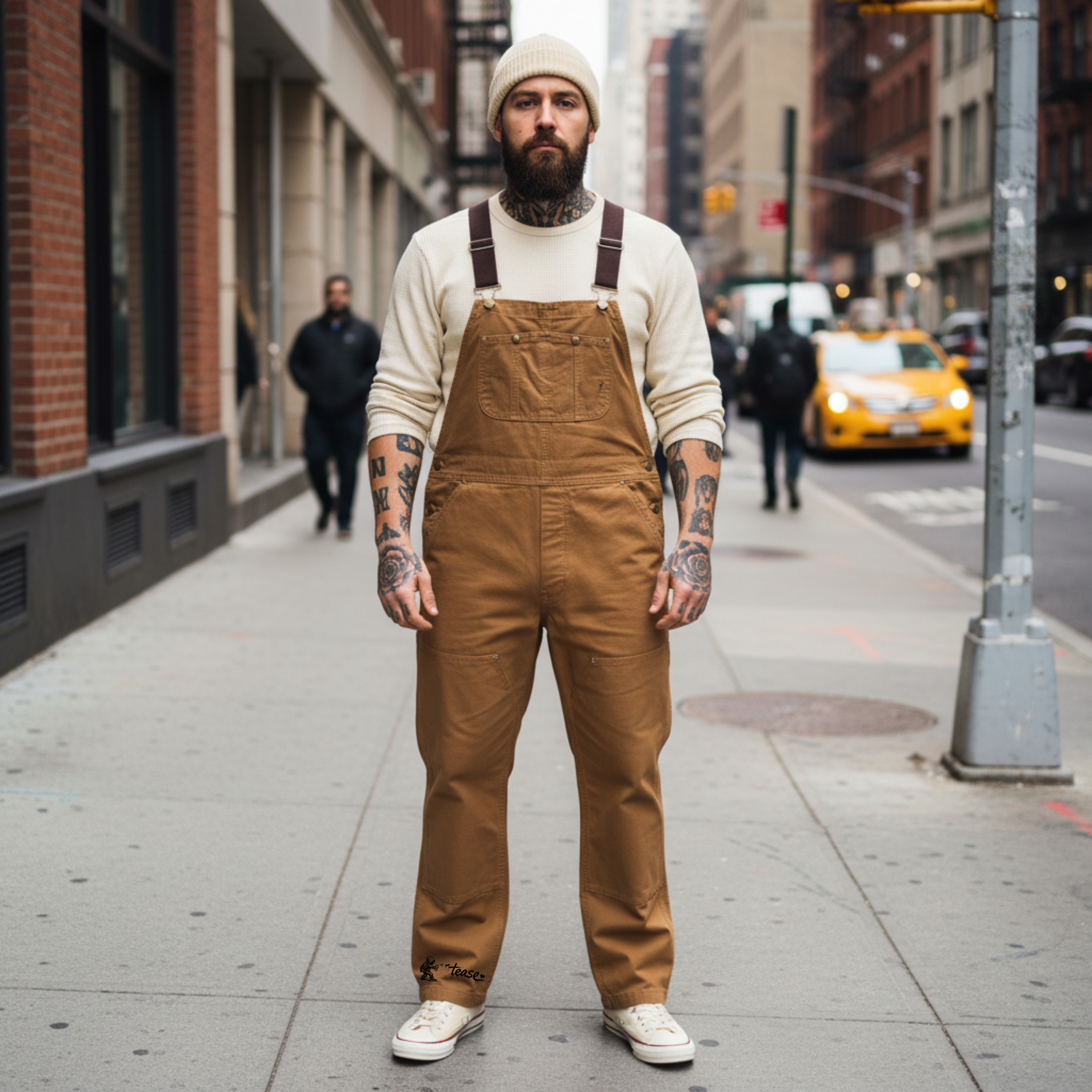 "Caught In The Act" Unisex Overall's